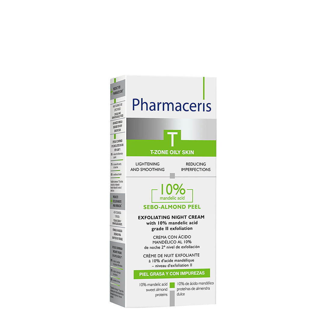 Pharmaceris T- Sebo Almond Peel Night Cream with 10% 50ml