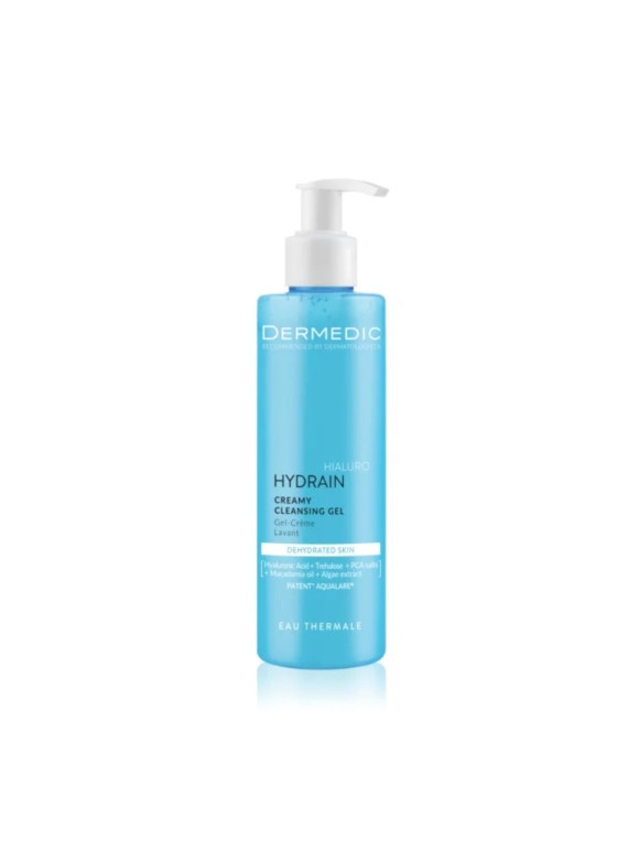 Dermedic Hydrain3 Hialuro Creamy Cleansing Gel 200ml