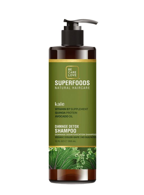 Petal Fresh SuperFoods Kale Damage Detox Shampoo 355ml
