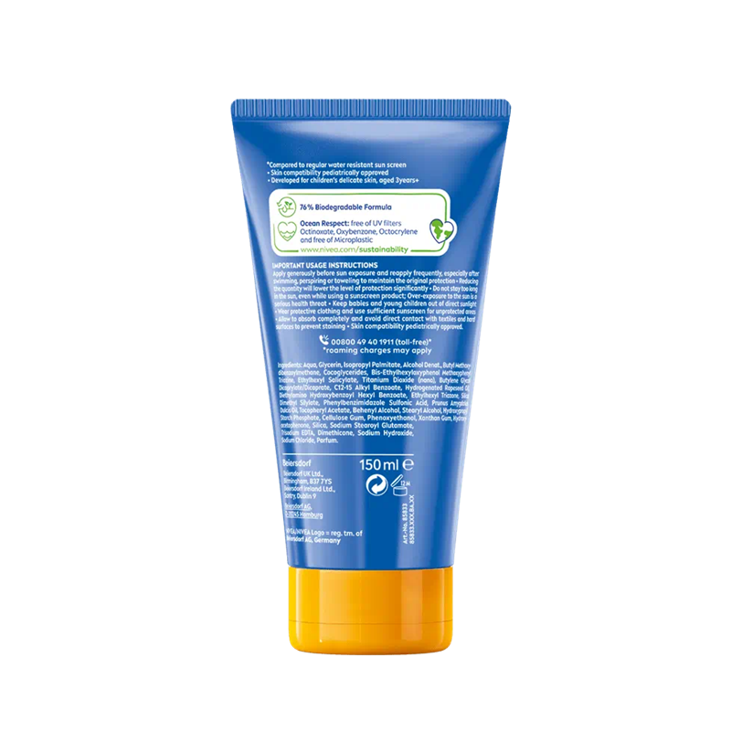 Nivea Sun Kids Ultra Protect and Play SPF50+ 150ml