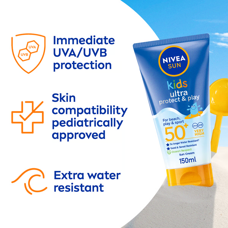 Nivea Sun Kids Ultra Protect and Play SPF50+ 150ml