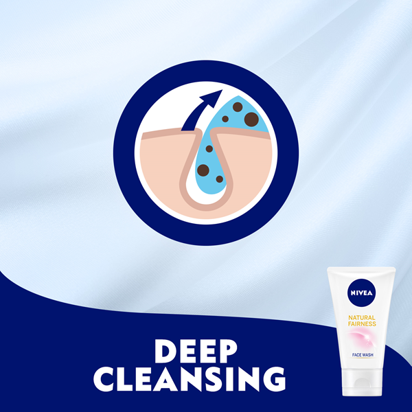 Nivea Visage Natural Fairness Face Wash 100ml