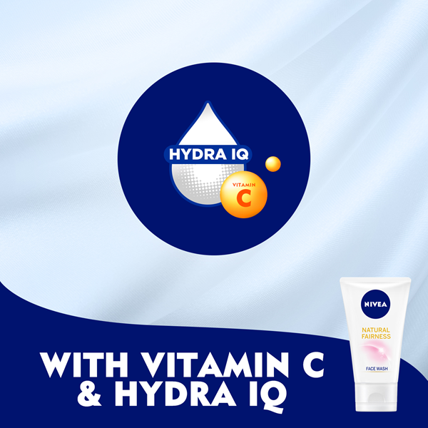Nivea Visage Natural Fairness Face Wash 100ml