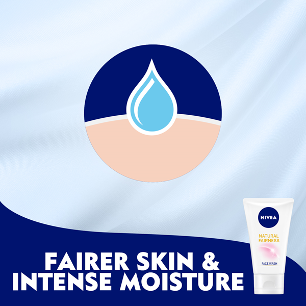 Nivea Visage Natural Fairness Face Wash 100ml