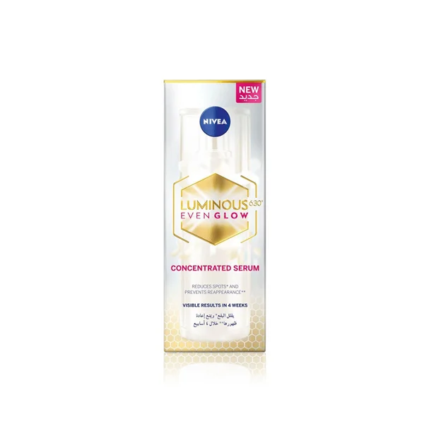 Nivea Luminous 630 Evenglow Concentrated Face Serum 30ml