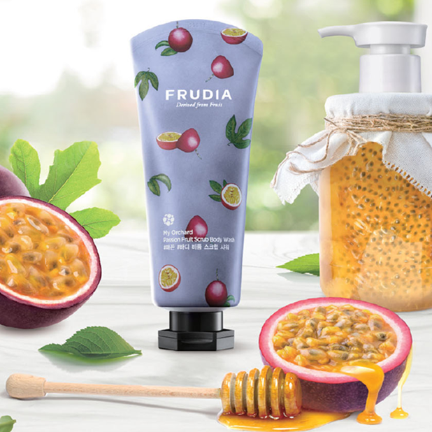 Frudia Orchard Passion Fruit Body Scrub 200ml