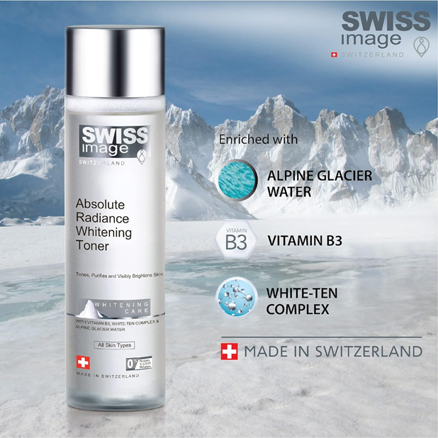 Swiss Image Absolute Radiance Whitening Toner - 200ml