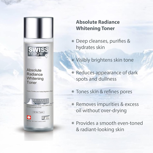 Swiss Image Absolute Radiance Whitening Toner - 200ml