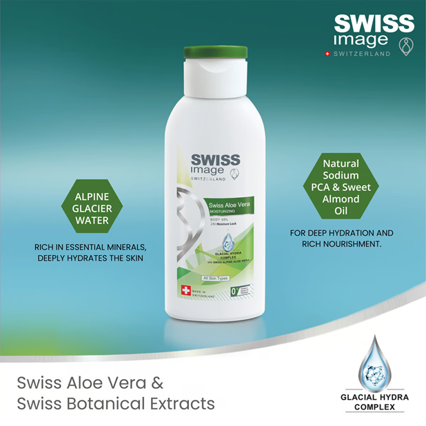 Swiss Image Aloe Vera Moisturizing Body Gel - 250ml