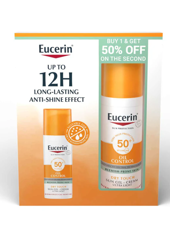 Eucerin Sun Gel-Cream Dry Touch 50ml Buy1 Get 50%off on the 2nd