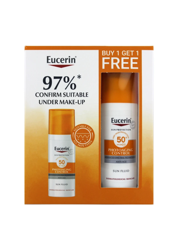 Eucerin Sun Photoaging Control SPF50+ 1+1