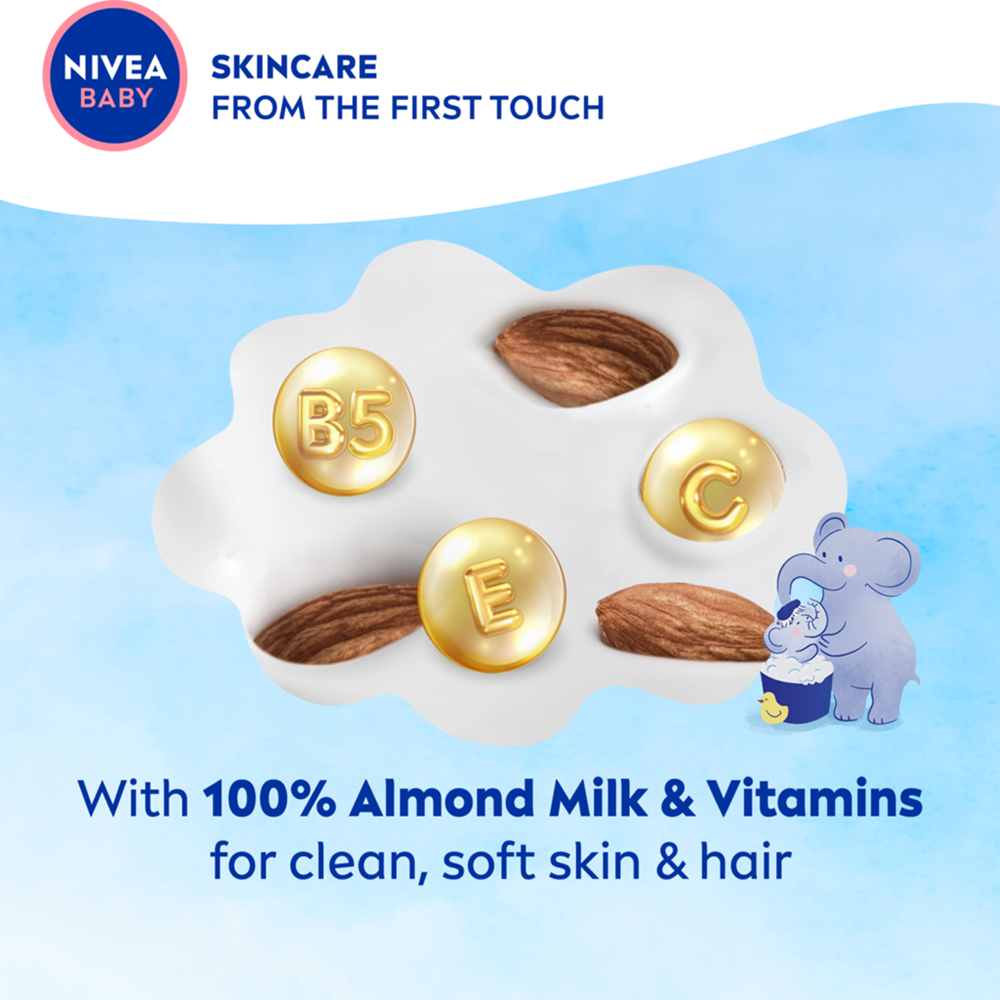 Nivea baby - Shower Gel Head to Toe 200ml