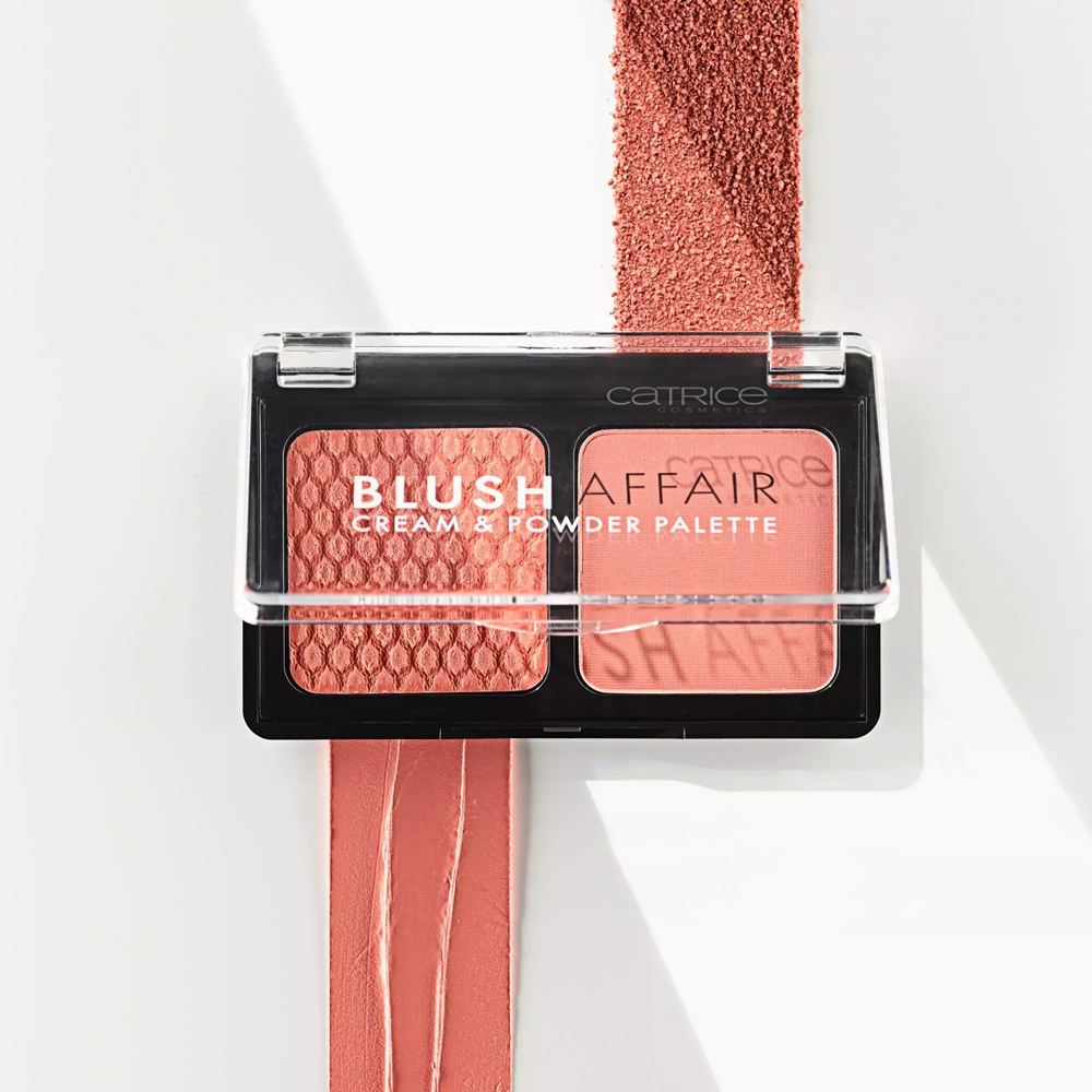 Catrice Blush Affair Cream and Powder Palette - 040 Peach Passion