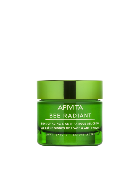 Apivita Bee Radiant Signs of Aging & Anti-Fatigue Gel-Cream – Light Texture 50ml