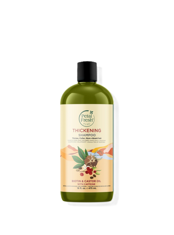 Petal Fresh – Thick Biotin and Castor Oil with Caffein Shampoo 475ml