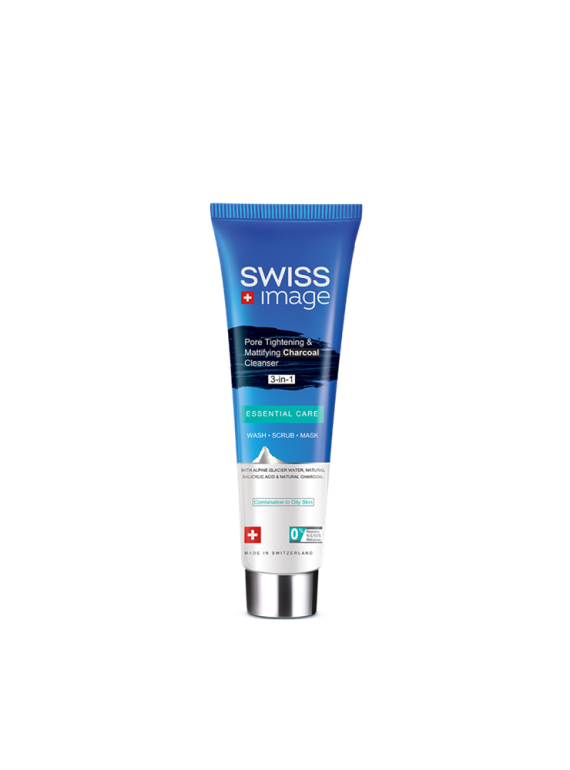 Swiss Image Pore Tightening and Mattifying Charcoal Cleanser