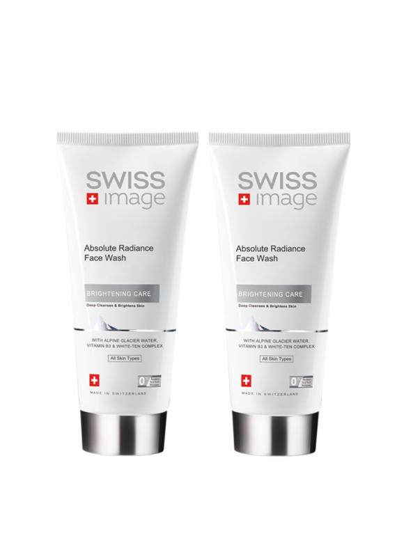 Swiss Image Absolute Radiance Face Wash 200ml Twin Pack @ 35% Off