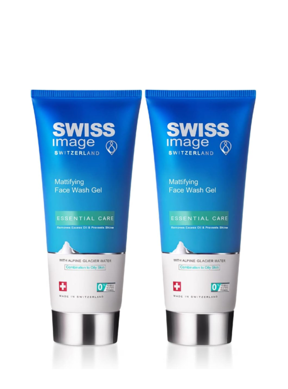 Swiss Image Mattifying Face Wash Gel 200ml Twin Pack @ 35% Off