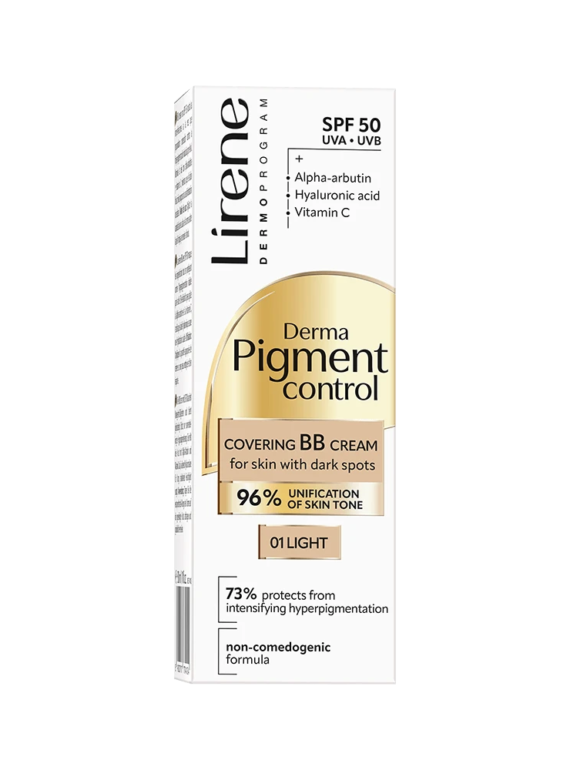 Lirene Derma Pigment Control Covering BB Cream SPF50 30ml