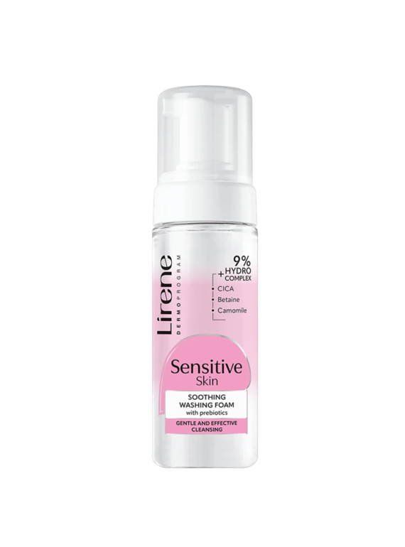 Lirene Sensitive Skin Soothing Washing Foam 150ml