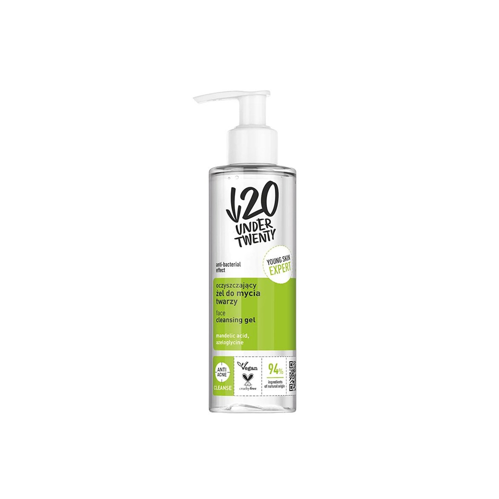 Lirene Under 20 Anti-Bac Face Cleansing Gel 190ml